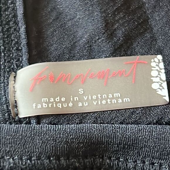 Free People Fool Me Once Tank Black S - Picture 5 of 5